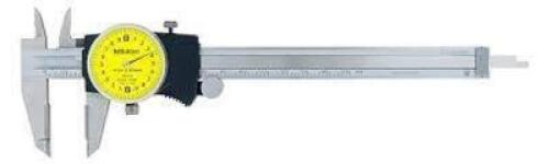 DESCRIPTION: (1) DIAL CALIPER BRAND/MODEL: MITUTOYO #D15TXW RETAIL$: 113.49 SIZE: 0-150MM QTY: 1
