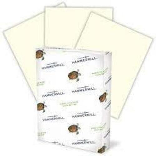 DESCRIPTION: (10) PACKS OF (500) SHEETS OF PRINTER PAPER BRAND/MODEL: HAMMERMILL #104406 INFORMATION: YELLOWISH COLOR RETAIL$: $11.51 EA SIZE: 8.5X11