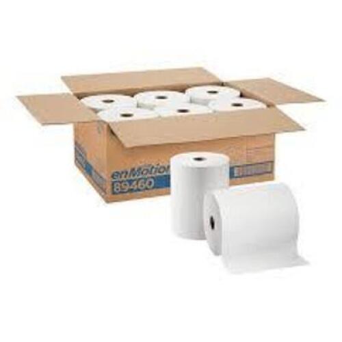 DESCRIPTION: (1) CASE OF (6) ROLLS OF PAPER TOWELS BRAND/MODEL: ENMOTION #59460 RETAIL$: $56.88 EA QTY: 1