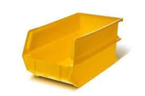DESCRIPTION: (1) CASE OF (35) STACK BINS BRAND/MODEL: QUANTUM STORAGE #T9F184837YL INFORMATION: YELLOW RETAIL$: $50.00 TOTAL SIZE: 4-1/8 X 11-5/8 X 4