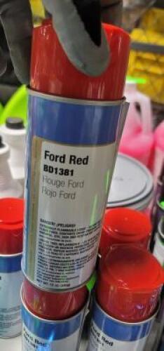 DESCRIPTION: (6) RUST INHIBITOR SPRAY PAINT BRAND/MODEL: CLASS C SOLUTIONS #BD1341 INFORMATION: RED RETAIL$: $12.34 EA SIZE: 12 OZ QTY: 6