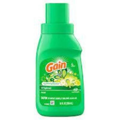 DESCRIPTION: (6) LAUNDRY DETERGENT BRAND/MODEL: GAIN ORIGINAL RETAIL$: $8.00 EA SIZE: 10 FL OZ QTY: 6