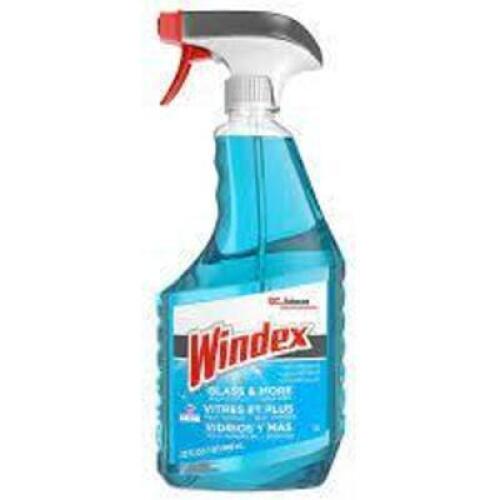 DESCRIPTION: (4) GLASS CLEANER BRAND/MODEL: WINDEX #52CF87 RETAIL$: $10.38 EA SIZE: 23 OZ QTY: 4