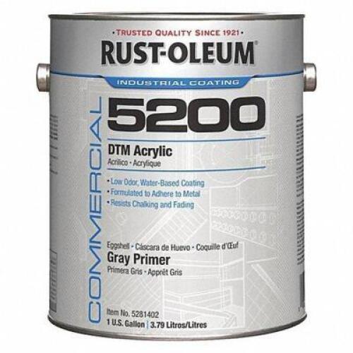 DESCRIPTION: (2) DTM ACRYLIC BRAND/MODEL: RUST-OLEUM #5H893 INFORMATION: GRAY RETAIL$: $63.42 EA SIZE: 1 GALLON QTY: 2