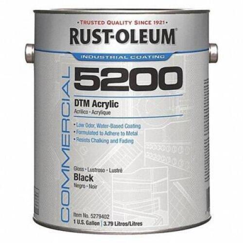 DESCRIPTION: (2) INTERIOR EXTERIOR PAINT BRAND/MODEL: RUST-OLEUM #5H892 INFORMATION: BLACK RETAIL$: $67.43 EA SIZE: 1 GALLON QTY: 2