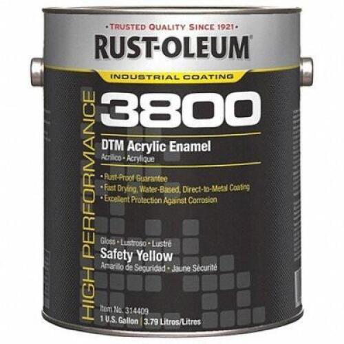DESCRIPTION: (2) ACRYLIC ENAMEL COATING BRAND/MODEL: RUST-OLEUM #454H21 INFORMATION: SAFETY YELLOW RETAIL$: $85.58 EA SIZE: 1 GALLON QTY: 2