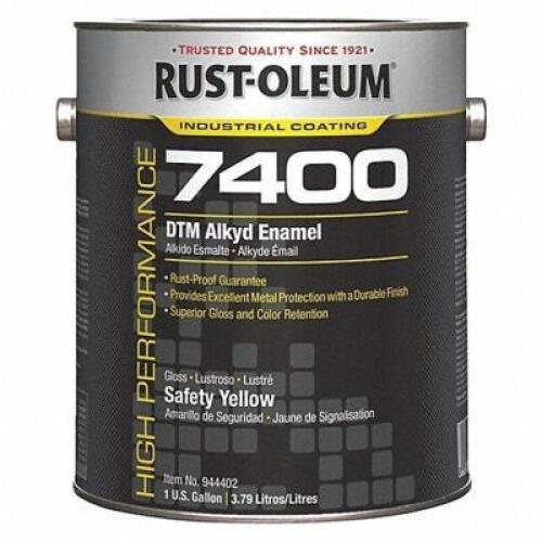 DESCRIPTION: (2) INTERIOR EXTERIOR PAINT BRAND/MODEL: RUST-OLEUM #6H383 INFORMATION: SAFETY YELLOW RETAIL$: $100.00 EA SIZE: 1 GALLON QTY: 2