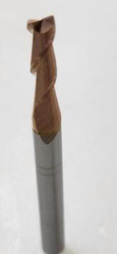 DESCRIPTION: (1) SOLID CARBIDE SQ END MILL BRAND/MODEL: ACCUPRO 07770332 RETAIL$: 24.23 SIZE: 5/32" 1/2" LOC 3/16" SD QTY: 1