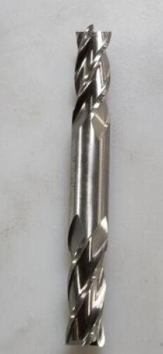 DESCRIPTION: (1) HSS DOUBLE END SQ END MILL BRAND/MODEL: HERTEL 41117631 RETAIL$: 59.77 SIZE: 19/32" 1-3/8" LOC 5/8" SD QTY: 1