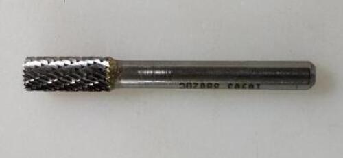 DESCRIPTION: (1) CARBIDE DOUBLE CUT CYLINDER BURR W/END CUT BRAND/MODEL: SGS PRO 05291281 RETAIL$: 21.2 SIZE: 5/16" CUT, 1/4" SD QTY: 1