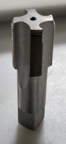 DESCRIPTION: (1) HSS STRAIGHT FLUTE HAND TAP BRAND/MODEL: VC04862157 RETAIL$: 178.57 SIZE: 1-1/8-16 QTY: 1