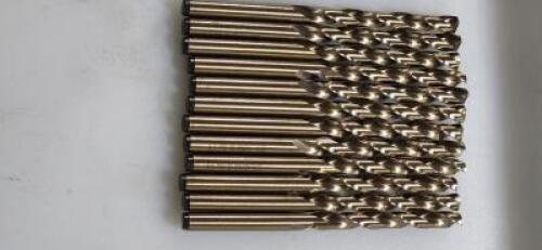 DESCRIPTION: (12) COBALT JOBBER DRILL BRAND/MODEL: PRECISION TWIST DRILL 78513538 RETAIL$: $11.09 EA SIZE: 6.5mm QTY: 12