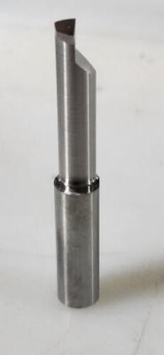DESCRIPTION: (1) RETAINING RING GROOVING TOOL BRAND/MODEL: ACCUPRO 05250360 RETAIL$: 66.6 SIZE: 0.063 GROOVE WIDTH, 3/8" MIN HOLE DIA, 1-1/4: DEPTH QT