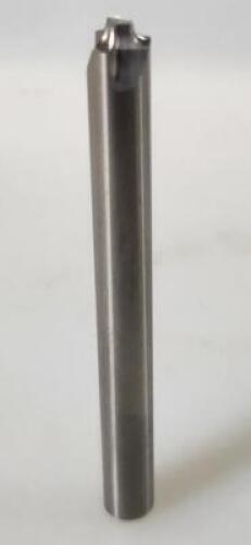 DESCRIPTION: (1) SOLID CARBIDE CORNER ROUNDING END MILL BRAND/MODEL: HERTEL 79892907 RETAIL$: $ 70.47 EA SIZE: 1/16" RAD 1/4" DIA QTY: 1
