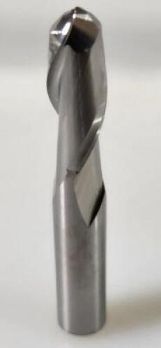 DESCRIPTION: (1) SOLID CARBIDE BALL END MILL BRAND/MODEL: HERTEL 88249032 RETAIL$: 49.31 SIZE: 3/8" DIA 1" LOC QTY: 1