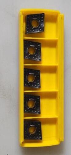 DESCRIPTION: (15) SOLID CARBIDE TURNING INSERTS BRAND/MODEL: KENNAMETAL 61284691 RETAIL$: $39.71 PER INSERT QTY: 15