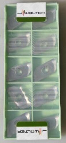 DESCRIPTION: (20) ZDGT STYLE CARBIDE MILLING INSERTS BRAND/MODEL: WALTER 71718322 RETAIL$: $37.28 PER INSERT QTY: 20