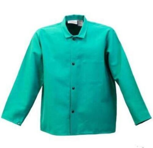 DESCRIPTION (4) STANCO FLAME RESISTANT COTTON COAT BRAND/MODEL JGNXL5TD-C9 ADDITIONAL INFORMATION GREEN/RETAILS AT $21.00 EACH SIZE XL THIS LOT IS SOL