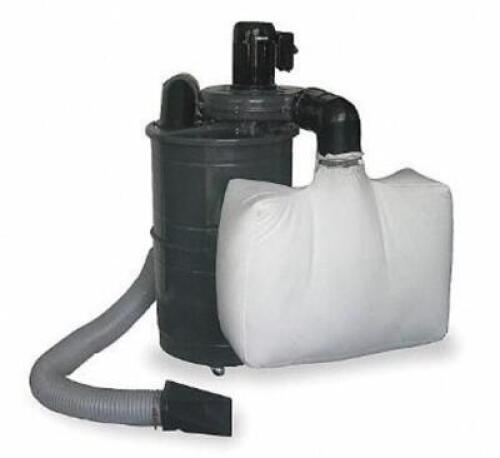 DESCRIPTION (1) DAYTON DUST COLLECTOR BRAND/MODEL 3AA17 ADDITIONAL INFORMATION HP: 1-1/2/MAX FLOW: 1,100 CFM/1-PHASE/RETAILS AT $671.00 SIZE 22 TO 24"