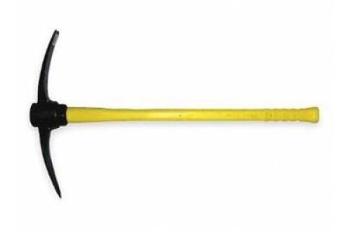 DESCRIPTION (1) NUPLA RAILROAD PICK BRAND/MODEL 6894277 ADDITIONAL INFORMATION STRAIGHT/FIBERGLASS/RETAILS AT $60.94 SIZE 20-1/2"H LENGTH X 10-1/4"W X