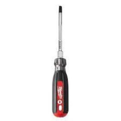 DESCRIPTION: (2) CUSHION-GRIP SCREWDRIVER BRAND/MODEL: MILWAUKEE #48-22-2842 INFORMATION: RED RETAIL$: $13.97 EA QTY: 2