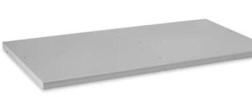 DESCRIPTION: (2) SETS&nbsp;OF (3) SHELVES FOR BIN STORAGE SYSTEMBRAND/MODEL: QUANTUM STORAGE SYSTEMS #S12X36-5INFORMATION: JUST THE SHELVES. IMAGES ARE FOR ILLUSTRATION PURPOSES ONLY AND MAY NOT BE AN EXACT REPRESENTATION OF THE PRODUCTRETAIL$: 150SIZE: 12X36Q