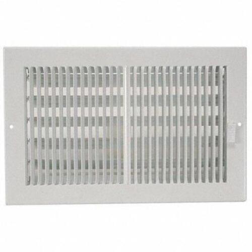 DESCRIPTION: (1) CASE OF (20) SIDEWALL CEILING REGISTER BRAND/MODEL: GRAINGER #4MJH7 INFORMATION: WHITE RETAIL$: $7.93 EA SIZE: 8X8 QTY: 1