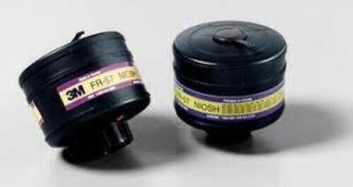 DESCRIPTION: (18) COMBINATION CARTRIDGE FILTER BRAND/MODEL: 3M/453-03-02R06 INFORMATION: ACID GAS & ORGANIC VAPOR/MAGENTA & OLIVE RETAIL$: 110.15 EACH