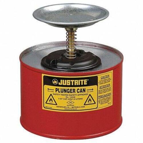 DESCRIPTION: (1) PLUNGER CAN BRAND/MODEL: JUSTRITE #6AV89 RETAIL$: $81.35 EA SIZE: 2 QT QTY: 1