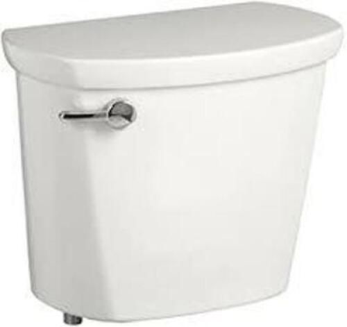DESCRIPTION: (1) TOILET TANK BRAND/MODEL: AMERICAN STANDARD #31CD63 INFORMATION: WHITE RETAIL$: $162.42 EA SIZE: 1.6 GALLONS PER FLUSH LEFT HAND TRIP