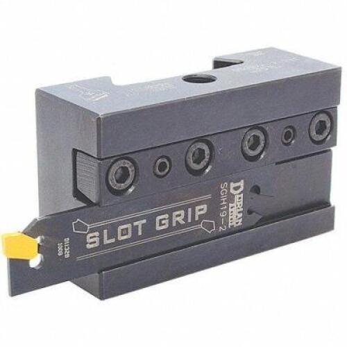 DESCRIPTION: (1) TOOL POST HOLDER BRAND/MODEL: DORIAN TOOL 3CYC7 RETAIL$: 213.25 SIZE: 2" OA HEIGHT 6" OA LENGTH QTY: 1