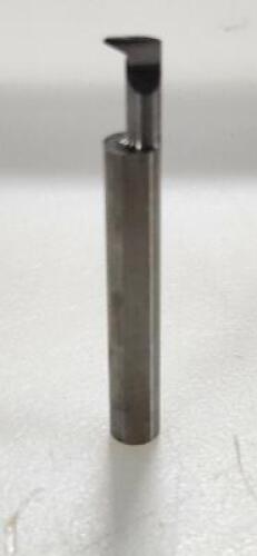 DESCRIPTION: (3) CARBIDE STANDARD PROFILING TOOLS BRAND/MODEL: ITI 56-1130 RETAIL$: $66.48 EA SIZE: .300 MIN BORE .500 MAX DEPTH .015 RAD QTY: 3