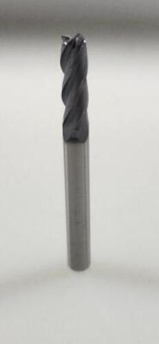 DESCRIPTION: (3) SOLID CARBIDE SPECTOR END MILL BRAND/MODEL: IMCO 39695 RETAIL$: $ 65.87 EA SIZE: 3/16" DIA .020 RAD 5/8" LOC QTY: 3