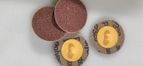 DESCRIPTION: (1) BIN OF APPROX. (50) 2" QUICK CHANGE TYPE S DISC BRAND/MODEL: VSM KK712X RETAIL$: 155 SIZE: P320 QTY: 1