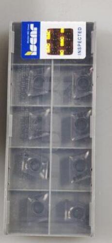 DESCRIPTION: (50) SOLID CARBIDE MILLING INSERTS BRAND/MODEL: ISCAR XCMT 120408TR INFORMATION: 73 DEGREE, RHOMBIC PLUNGER INSERT RETAIL$: $ 27.50 PER I