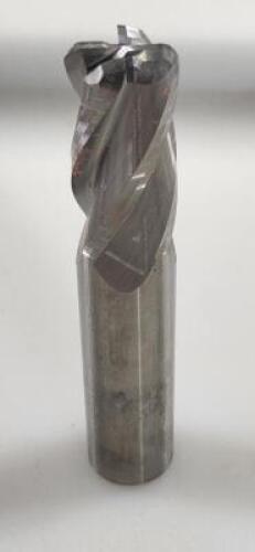 DESCRIPTION: (2) SOLID CARBIDE CORNER CHAMFER/RADIUS END MILL BRAND/MODEL: HTC TOOL 350-4750-125RQ RETAIL$: $115.08 EA SIZE: 3/4" DIA 1-1/2" LOC QTY: