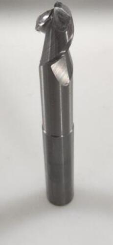 DESCRIPTION: (2) HIGH PERFORMANCE CARBIDE REDUCED NECK ROUGHING/FINISHING END MILL BRAND/MODEL: DATA FLUTE HSMM20500 .090 RAD RETAIL$: $ 98.50 EA SIZE