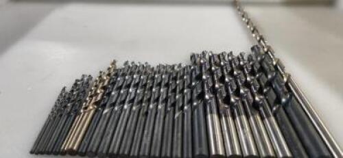 DESCRIPTION: (1) BIN OF APPROX. (27) LOOSE DRILL BITS BRAND/MODEL: ASSORTED RETAIL$: $ SIZE: VARIES QTY: 1