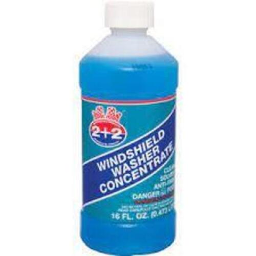 DESCRIPTION: (6) WINDSHIELD WASHER CONCENTRATE BRAND/MODEL: 2+2 #B1700 RETAIL$: $11.07 EA SIZE: 16 OZ QTY: 6