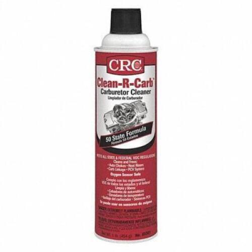 DESCRIPTION: (6) CARBURETOR CLEANER BRAND/MODEL: CRC CLEAN-R-CARB #35WT62 RETAIL$: $10.12 EA SIZE: 20 OZ QTY: 6