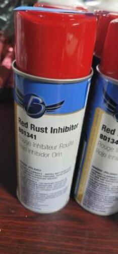 DESCRIPTION: (6) SPRAY PAINT BRAND/MODEL: CLASS C SOLUTIONS GROUP #BD1381 INFORMATION: FORD RED RETAIL$: 8.76 SIZE: 12 OZ QTY: 6