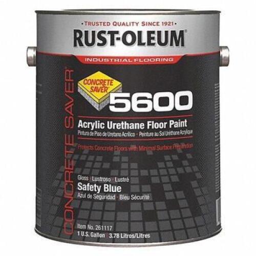 DESCRIPTION: (1) FLOOR PAINT BRAND/MODEL: RUST-OLEUM #10Z895 INFORMATION: SAFETY BLUE RETAIL$: $89.96 EA SIZE: 1 GALLON QTY: 1