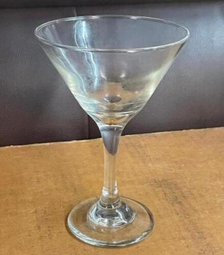 (16) - CT. BOX OF MARTINI GLASSES