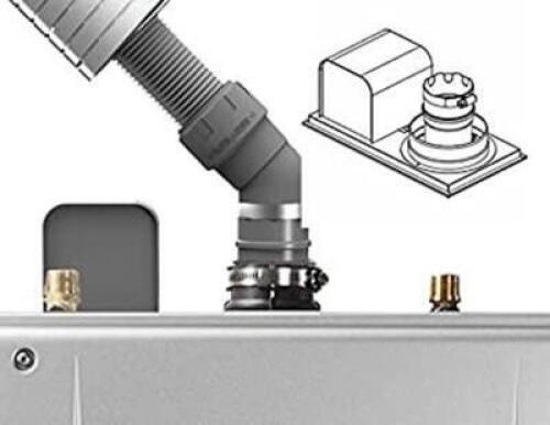 DESCRIPTION: FLEX VENT 2" CONVERSION KIT BRAND/MODEL: NORITZ EZ2-CK RETAIL: $237.23 LOCATION: SHOWROOM 1 QTY: 1