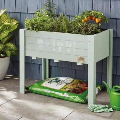 DESCRIPTION: KIDS ELEVATED GARDEN BED BRAND/MODEL: EXPERT GARDENER RETAIL: $49.88 SIZE: 2.5'X1.5'X2' LOCATION: SHOWROOM 1 QTY: 1