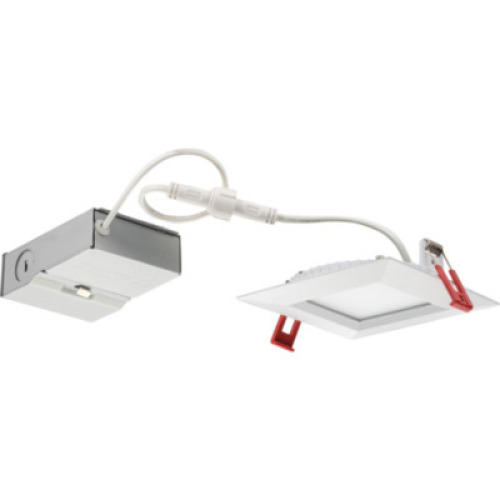 DESCRIPTION: (6) WAFER 4" WHITE INTEGRATED LED RECESSED KIT BRAND/MODEL: LITHONIA LIGHTING RETAIL: $23.96 EACH LOCATION: SHOWROOM 1 QTY: 6