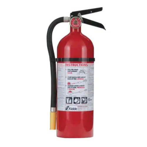 DESCRIPTION: PRO 340 3A:40-B:C FIRE EXTINGUISHER (5 LB.) BRAND/MODEL: KIDDE INFORMATION: NEW RETAIL: $59.97 LOCATION: SHOWROOM 1 QTY: 1
