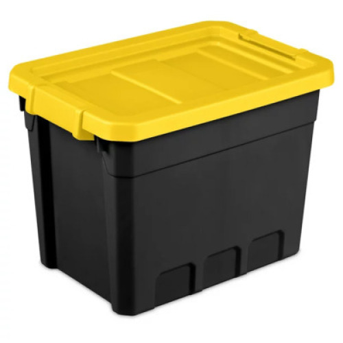 DESCRIPTION: 6CT PACK OF 7.5 GALLON STACKER TOTE BRAND/MODEL: STERILITE RETAIL: $60.00 LOCATION: SHOWROOM 1 QTY: 1