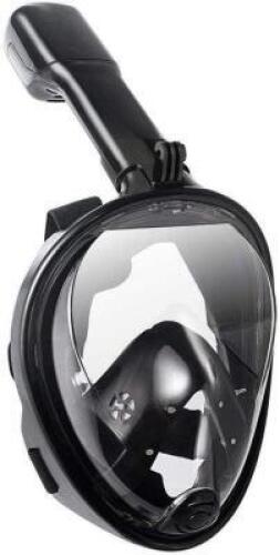 DESCRIPTION: 180-DEGREE PANORAMIC FULL FACE SCUBA SNORKEL DIVING MASK WITH ANTI-FOG ANTI-LEAK AND EASY BREATH DESIGN AND CAMERA MOUNT BRAND/MODEL: LIG