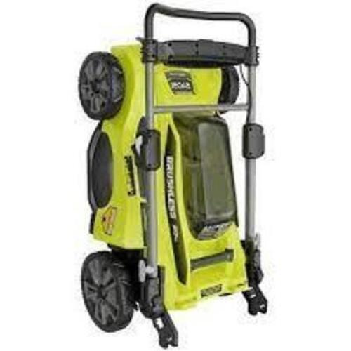 DESCRIPTION: 40V BRUSHLESS 20 IN. CORDLESS BATTERY WALK BEHIND PUSH LAWN MOWER W/ CHARGER&nbsp;(BATTERY NOT INCLUDED) BRAND/MODEL: RYOBI RETAIL$: $299.00 LOCATION: SHOWROOM 1 QTY: 1